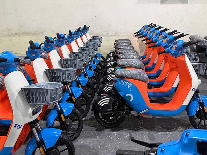 胡志明市新增500辆共享电单车